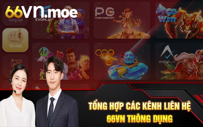 Tổng hợp các kênh liên hệ 66VN thông dụng 